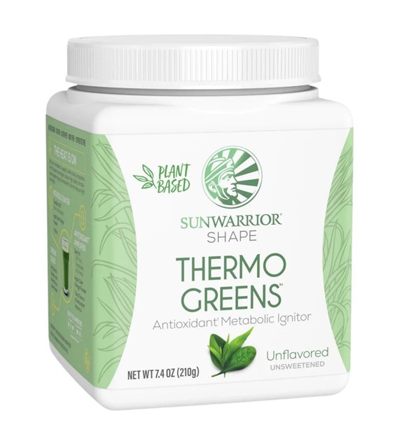 Sunwarrior Shape Thermo Greens, naturalny - 210 g