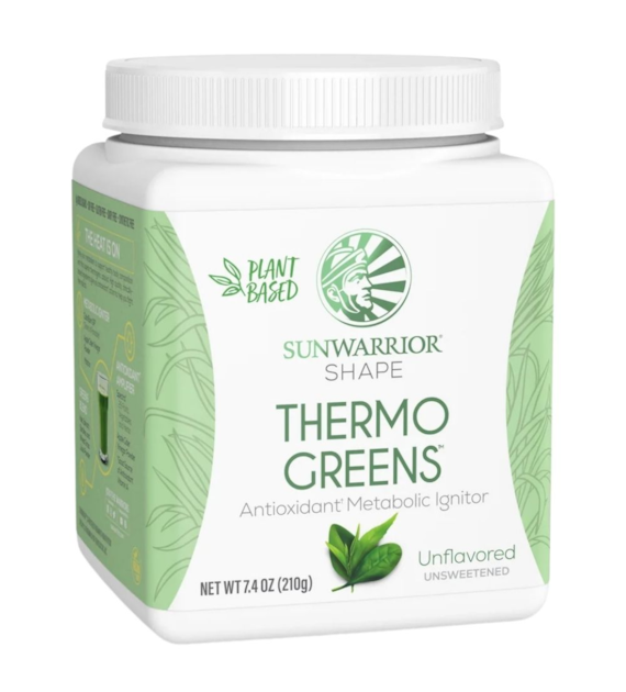 Sunwarrior Shape Thermo Greens, naturalny - 210 g