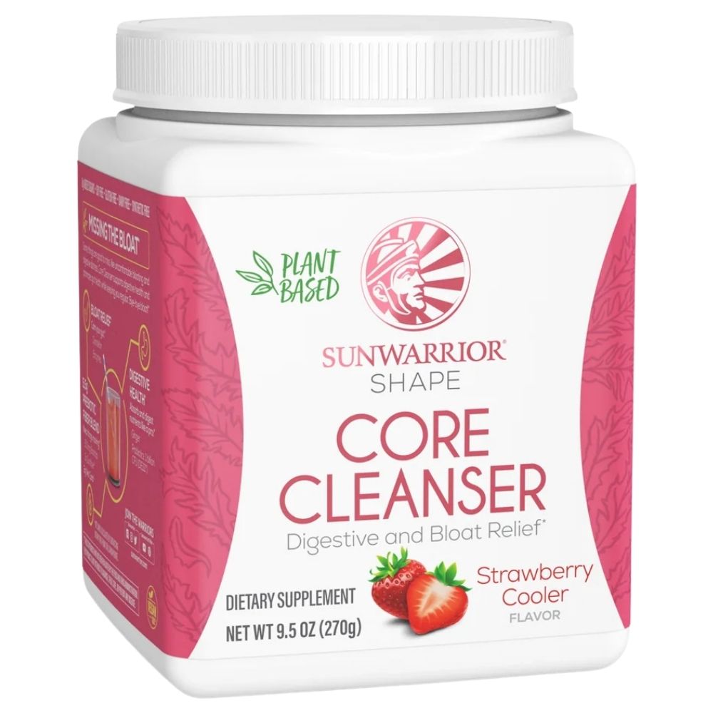 Sunwarrior Shape Core Cleanser, lodowa truskawka - 270 g