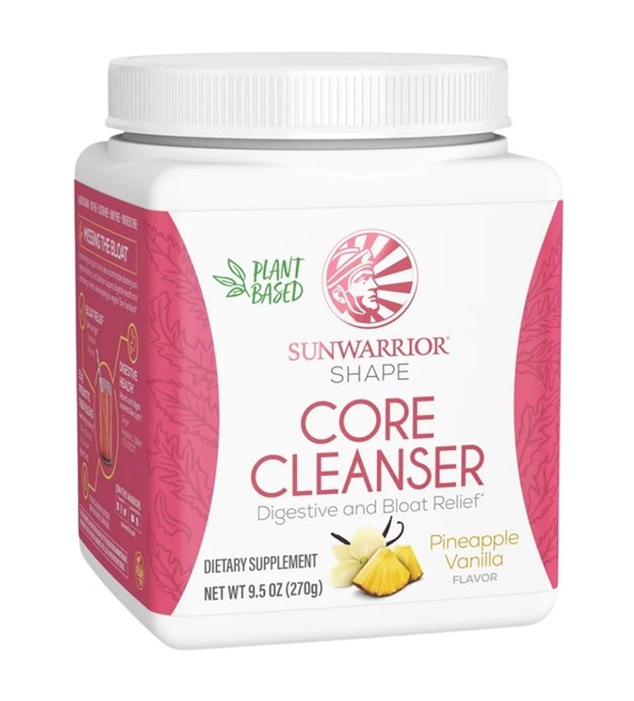 Sunwarrior Shape Core Cleanser, ananas-wanilia - 270 g