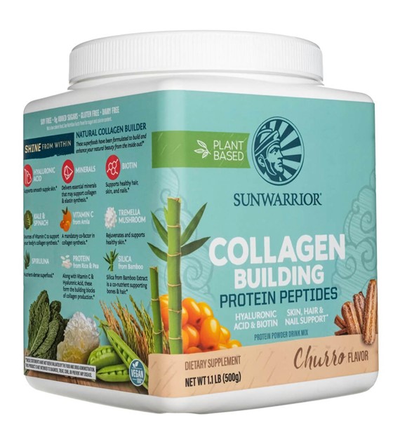 Sunwarrior Collagen Building Protein Peptides Churro - 500 g