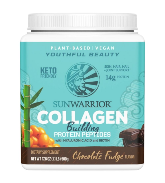 Sunwarrior Collagen Building Protein Odżywka białkowa, Krówka czekoladowa - 500 g