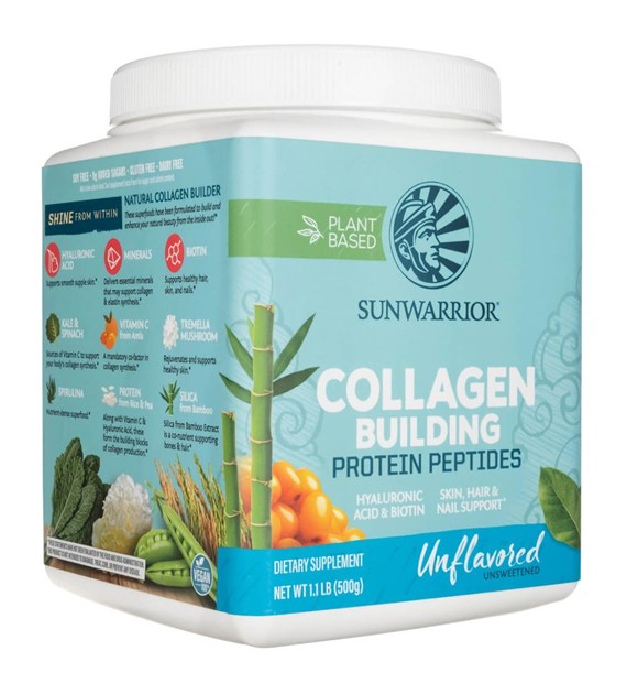 Sunwarrior Collagen Building Protein Peptides bezsmakowy USA - 500 g