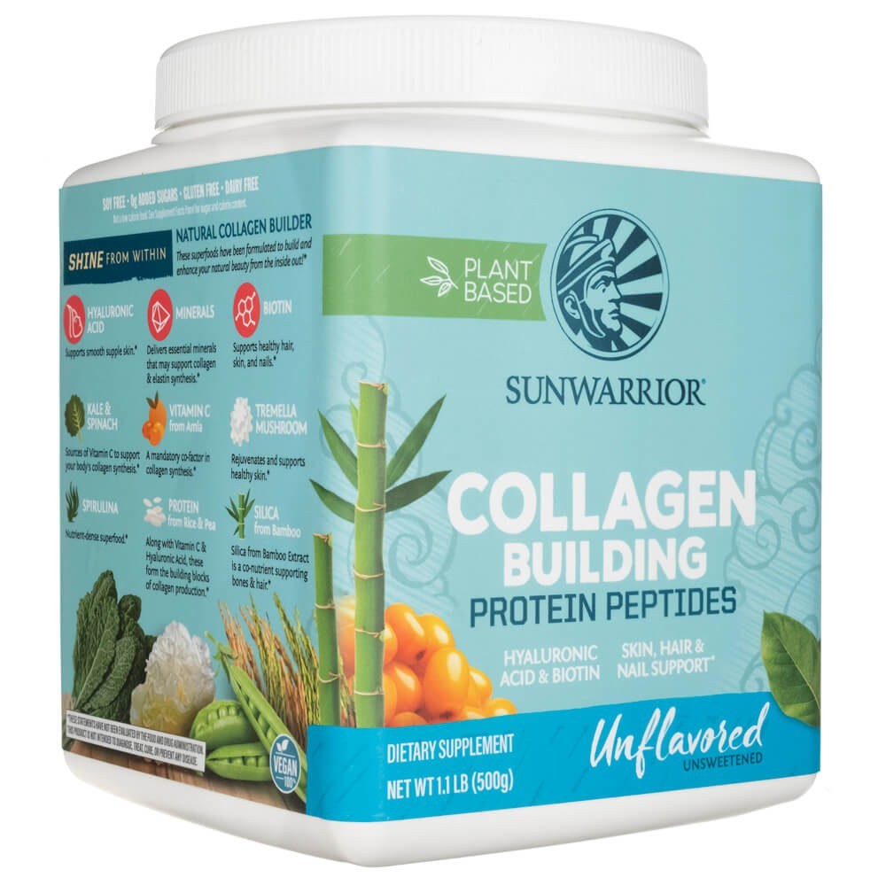 Sunwarrior Collagen Building Protein Peptides bezsmakowy USA - 500 g