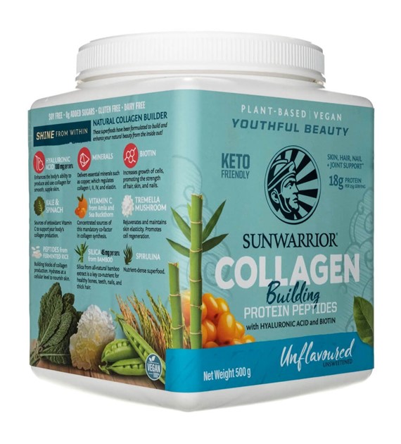 Sunwarrior Collagen Building Protein Peptides bezsmakowy - 500 g