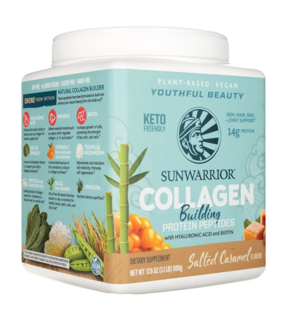 Sunwarrior Collagen Building Protein Peptides Słony karmel - 500 g