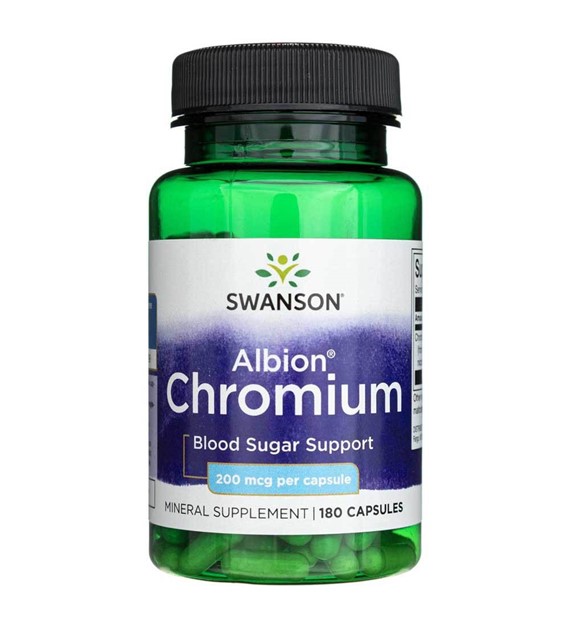 Swanson Albion Chromium 200 mcg - 180 Capsules