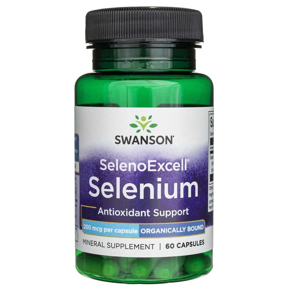 Swanson Selen SelenoExcell 200 mcg - 60 kapsułek