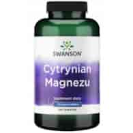 Swanson Cytrynian Magnezu 225 mg - 240 tabletek