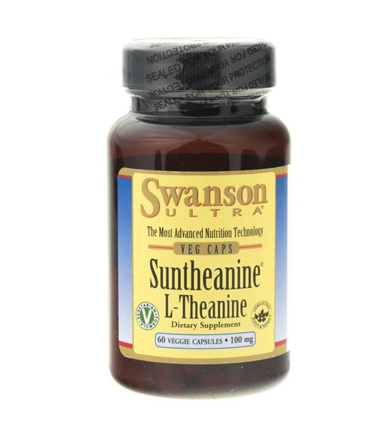 Swanson L-Teanina Suntheanine 100 mg - 60 kapsułek