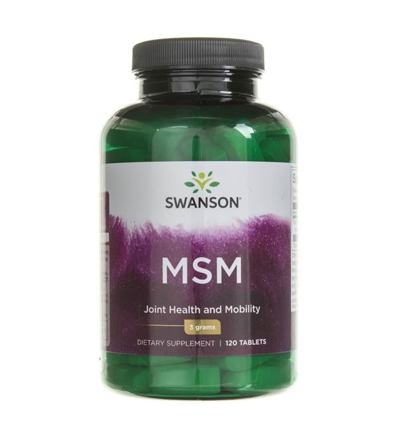 Swanson Ultra MSM 120 tablets 1500 mg
