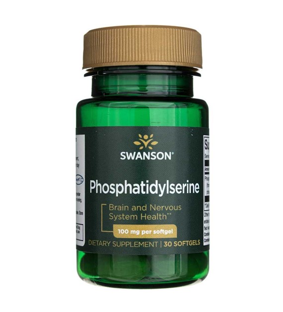 Swanson Fosfatidylserin 100 mg - 30 měkkých gelů