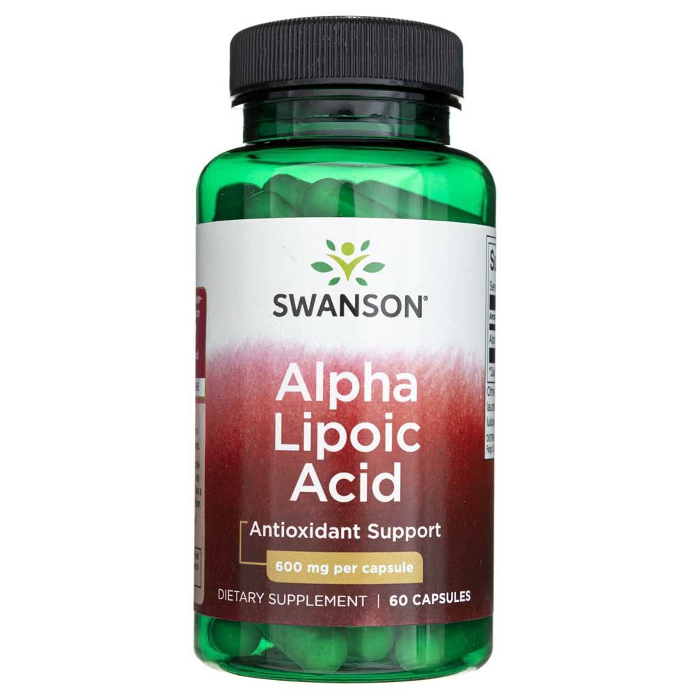 Swanson Alpha-Liponsäure 600 mg - 60 Kapseln