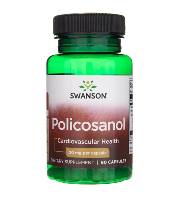 Swanson Policosanol 20 mg - 60 kapsułek