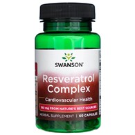 Swanson Resveratrol Complex - 60 kapsułek