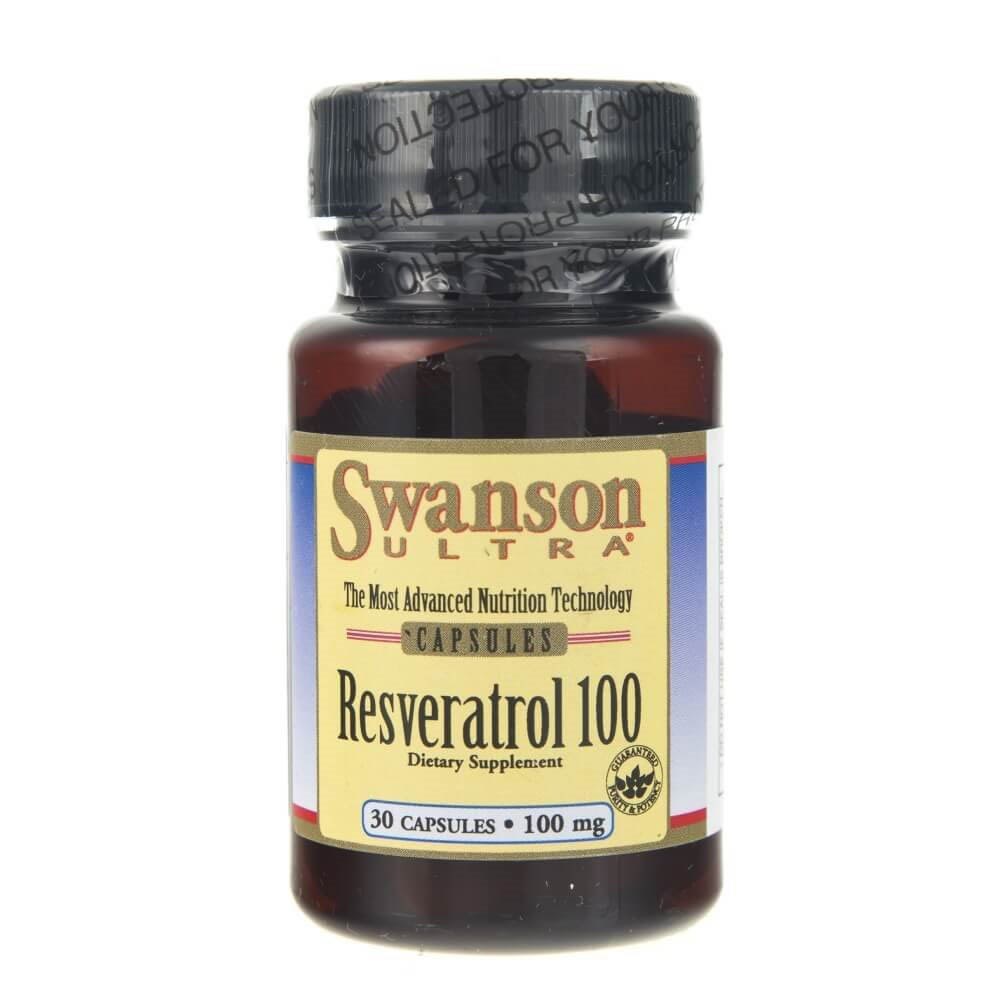 Swanson Resweratrol 100 mg - 30 kapsułek