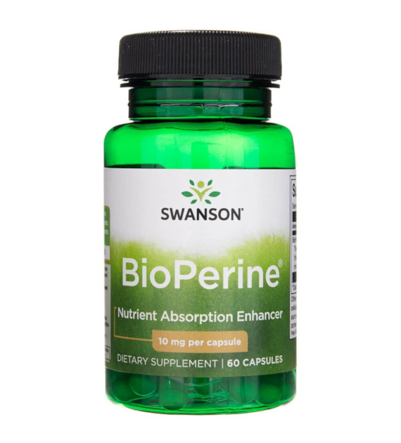 Swanson BioPerine 10 mg - 60 Capsules