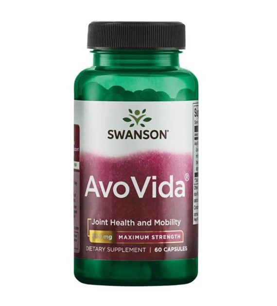 Swanson AvoVida Maximum Strength - 60 kapsułek