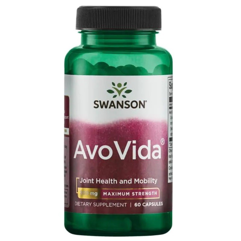 Swanson AvoVida Maximum Strength - 60 kapsułek