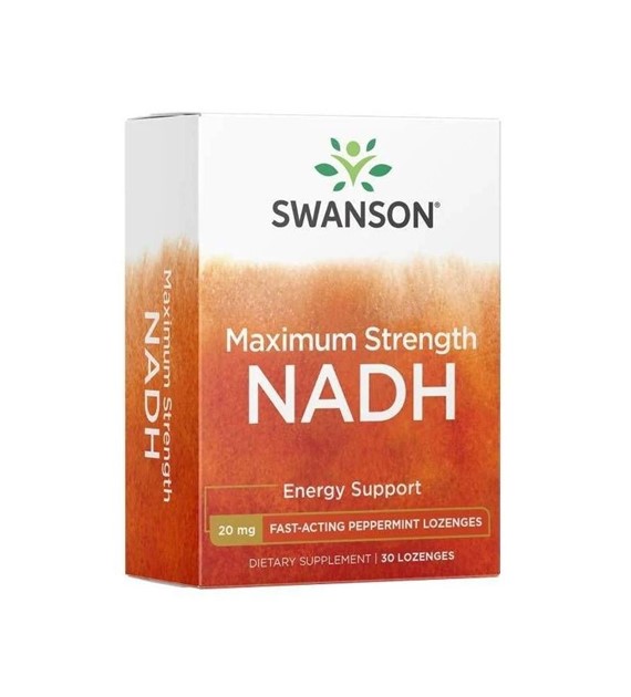 Swanson Maximum Strength NADH 20 mg - 30 pastylek