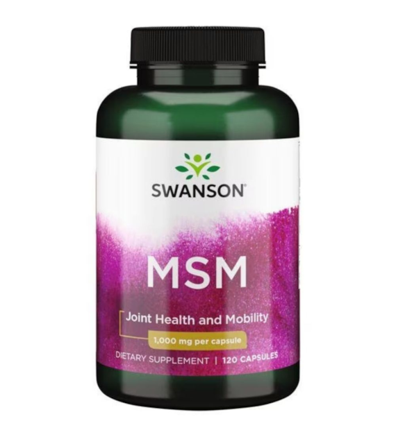 Swanson MSM 1000 mg - 120 kapslí