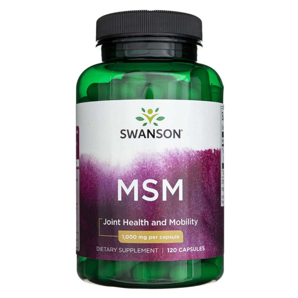 Swanson MSM 1000 mg - 120 kapslí