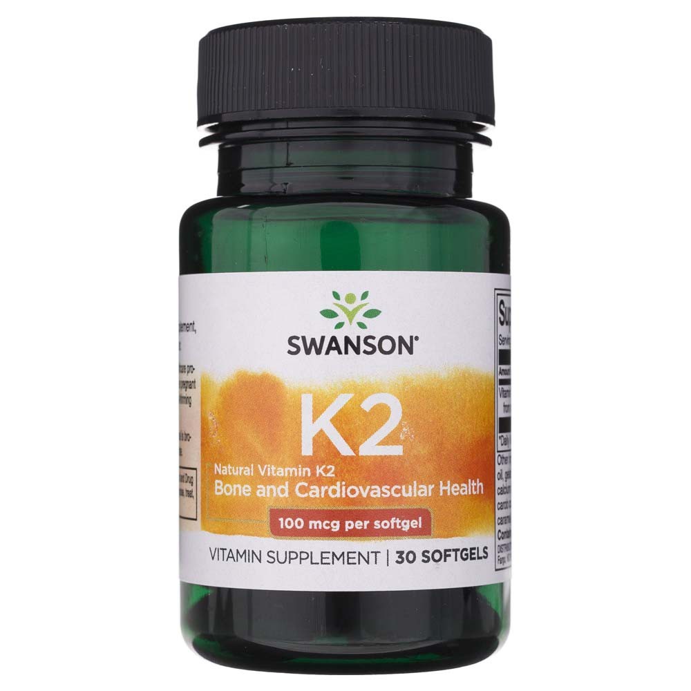 Swanson Vitamin K2 100 mcg - 30 Weichkapseln