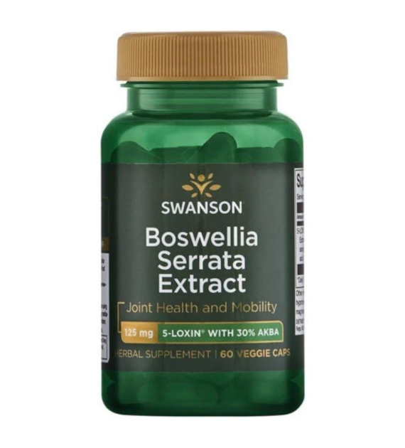 Swanson 5-Loxin Boswellia Serrata (Kadzidłowiec) 125 mg - 60 kapsułek
