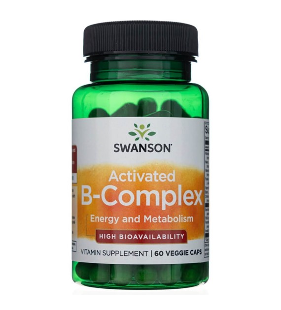 Swanson Activated B-Complex - 60 kapsułek