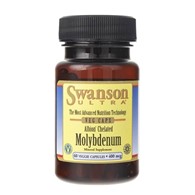 Swanson Molibden 400 mcg - 60 kapsułek