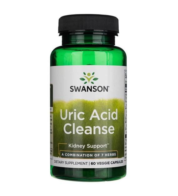 Swanson Uric Acid Cleanse - 60 kapsułek