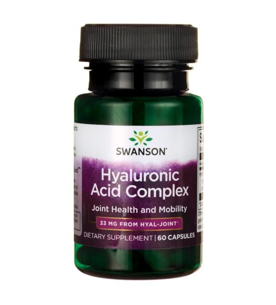 Swanson Hyal-Joint (Hyaluronic Acid Complex) 33 mg - 60 kapsułek
