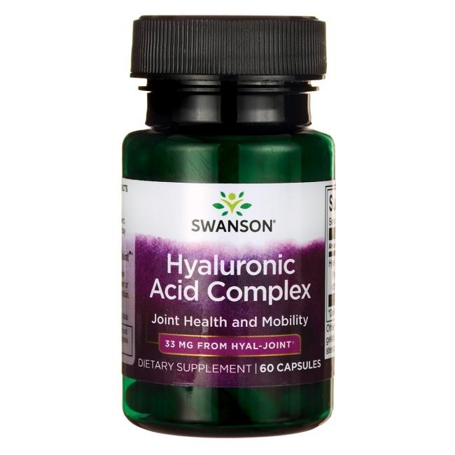 Swanson Hyal-Joint (Hyaluronic Acid Complex) 33 mg - 60 kapsułek
