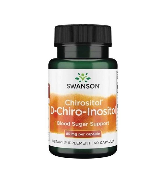 Swanson Chirositol D-Chiro-Inositol 85 mg - 60 kapsułek