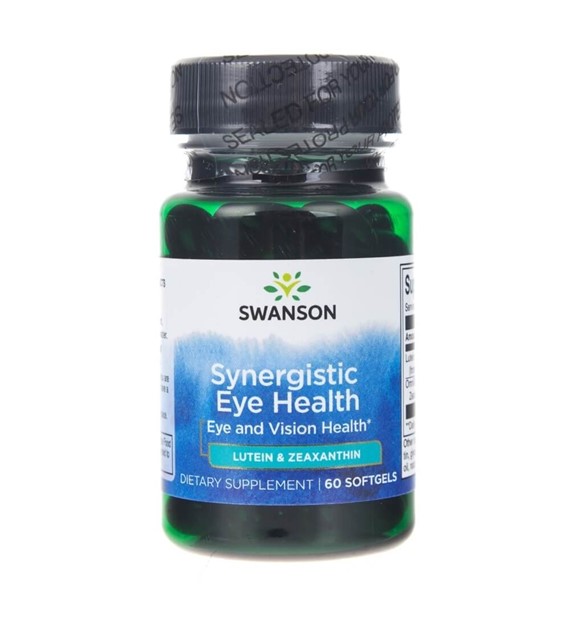 Swanson Synergistische Augengesundheit - Lutein & Zeaxanthin - 60 Weichkapseln