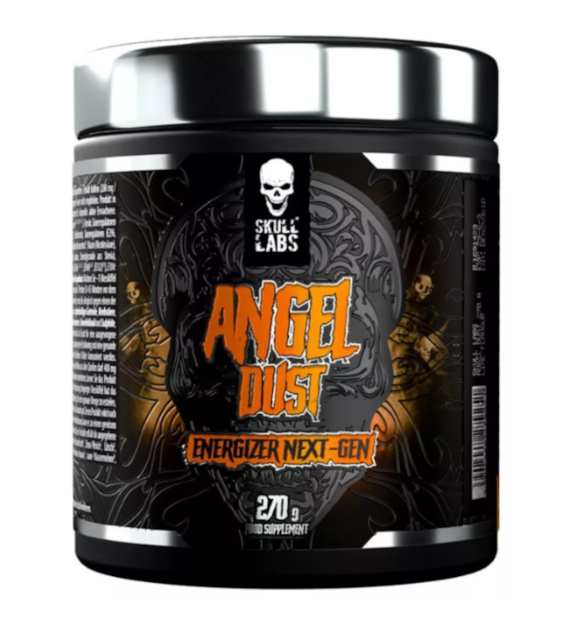 Skull Labs Angel Dust Przedtreningówka Mango-pomarańcza - 270 g