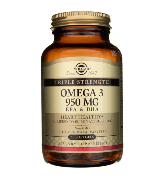 Solgar Potrójna Siła Omega-3 950 mg - 50 kapsułek