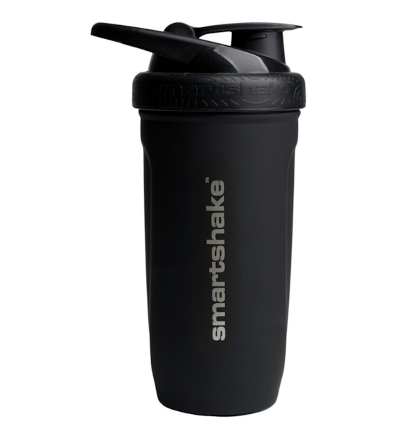 SmartShake Shaker ze stali nierdzewnej czarny - 900 ml