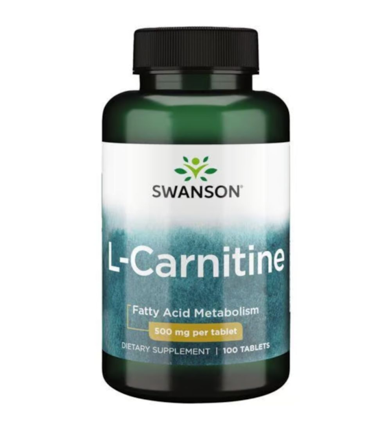 Swanson L-Carnitine 500 mg - 100 Tablets