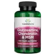 Swanson Glukosamin, chondroitin a MSM - 120 tablet