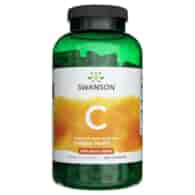 Swanson Vitamin C with Rose Hips 1000 mg - 250 Capsules