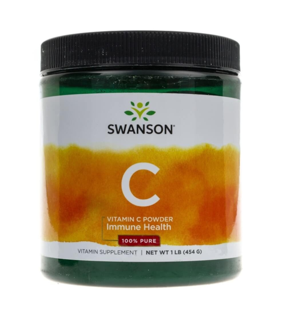 Swanson Witamina C w proszku 1000 mg - 454 gramów