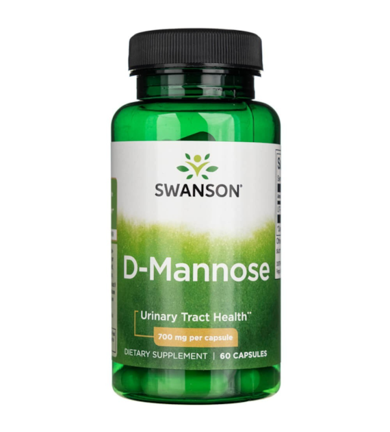 Swanson D-Mannose 700 mg - 60 Capsules