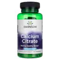 Swanson Cytrynian wapnia 200 mg - 60 kapsułek