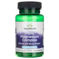 Swanson Triple Magnesium Complex (Magnez) 400 mg - 30 kapsułek