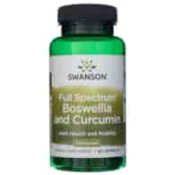 Swanson Boswellia & Curcumin (kurkuma) - 60 kapsułek