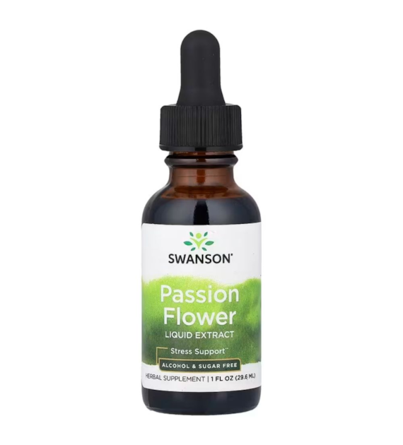 Swanson Płynny ekstrakt z męczennicy (Passiflora) - 29,6 ml