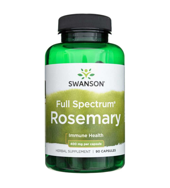 Swanson Full Spectrum Rosemary 400 mg - 90 Capsules