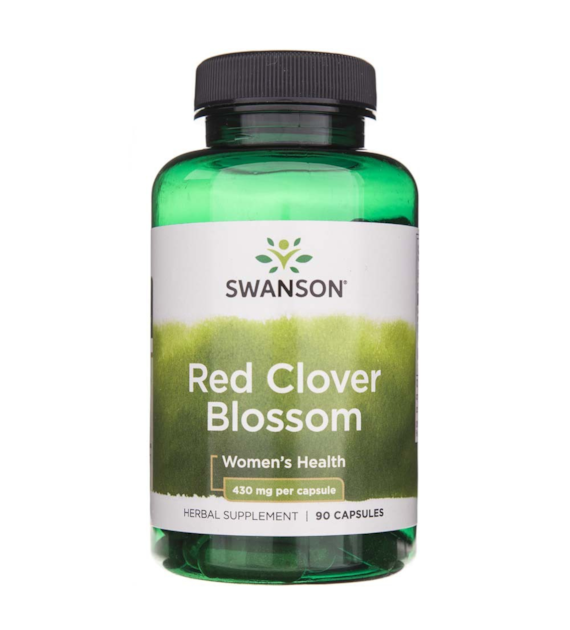 Swanson Full Spectrum Red Clover Blossom 430 mg - 90 Capsules