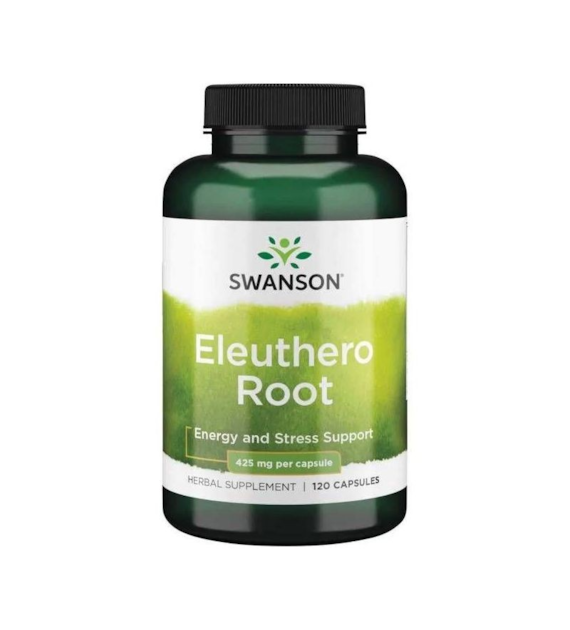 Swanson Eleuthero Root (żeń-szeń syberyjski) 425 mg - 120 kapsułek